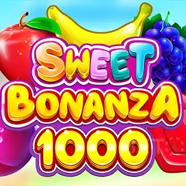 Sweet Bonanza 1000 casino game by Pragmatic Play – featured logo at rewards-casino