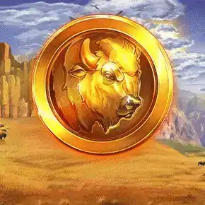 Buffalo Mania Megaways logo – Megaways by Red Tiger Gaming at rewards-casino