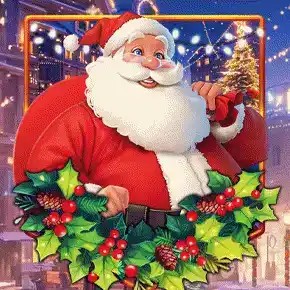 Christmas Wheel online game logo by KA Gaming on casinorewards.fi