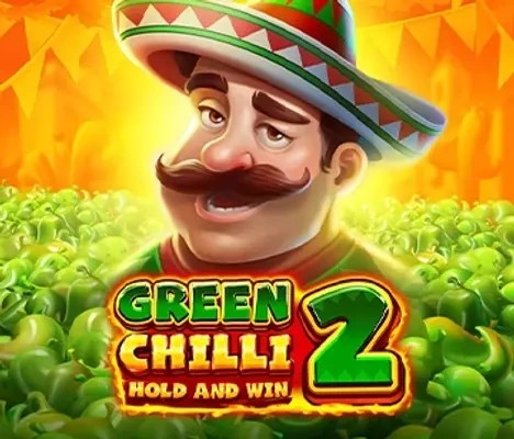 Official Slots logo: Green Chilli 2 by 3 Oaks Gaming at rewards-casino
