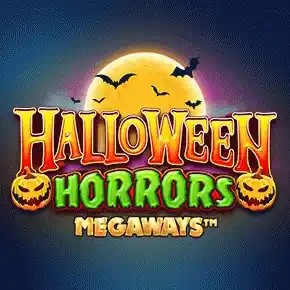 Halloween Horrors Megaways logo – Megaways by Iron Dog Studio at rewards-casino