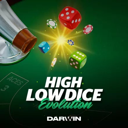 Play High Low Dice Evolution slot by Darwin Gaming on casinorewards.fi