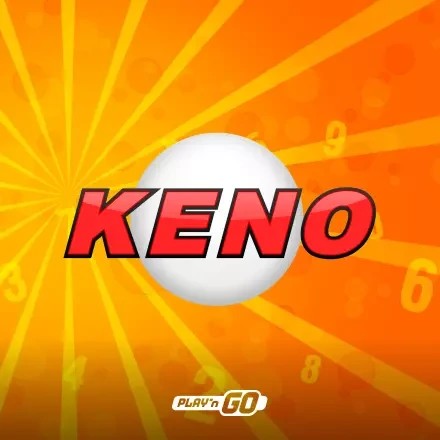 Keno logo by Play'n GO at rewards-casino