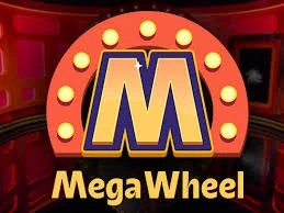 Mega Wheel online game logo by Pragmatic Play on casinorewards.fi