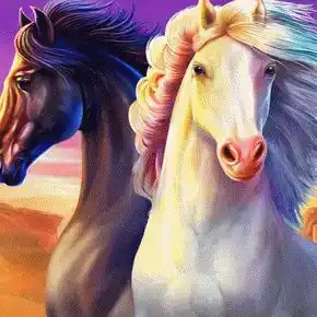 Mustang Gold Megaways slot icon by Pragmatic Play, available at rewards-casino