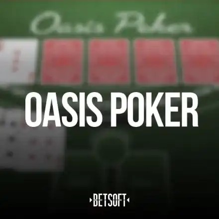 Table Games logo of Oasis Poker from Betsoft Gaming at rewards-casino