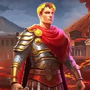 Pompeii Megareels Megaways online game logo by Pragmatic Play on casinorewards.fi