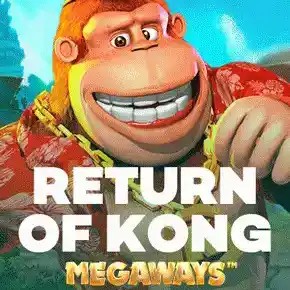 Megaways logo of Return of Kong Megaways from Blueprint Gaming at rewards-casino