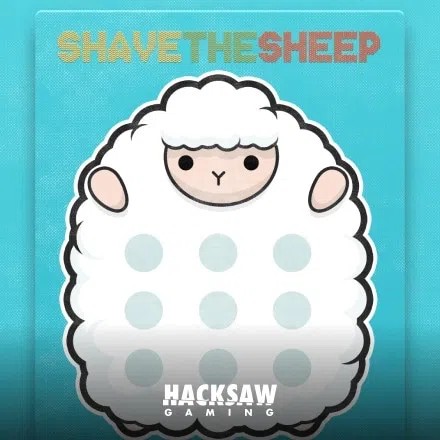 Shave the Sheep game by Hacksaw Gaming – logo hosted on rewards-casino