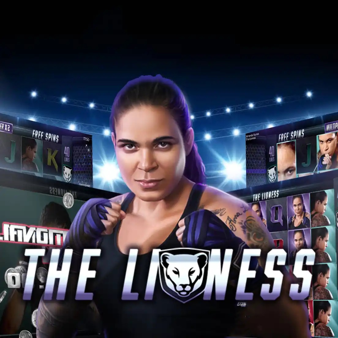 Play the The Lioness slot by MGA Games on rewards-casino