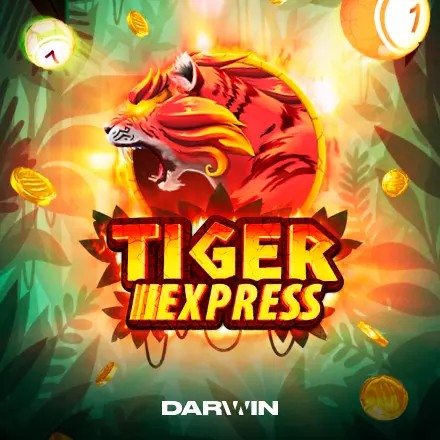 Tiger Express online game logo by Darwin Gaming on casinorewards.fi